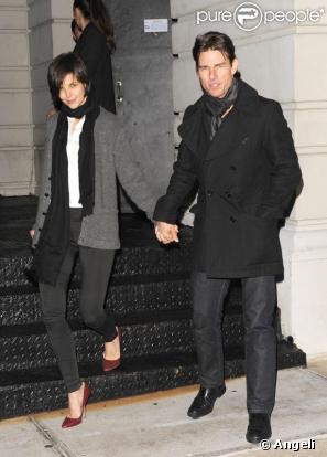 Katie Holmes et Tom Cruise en tête à tête chez Nobu, à New York