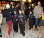 Cristina d'Espagne, son époux Inaki et leurs enfants à la soirée rois mages 
