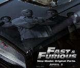L'affiche du film Fast and Furious 4 
