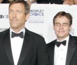 Hugh Laurie et son ami (qu'il fait bien souffrir dans Dr. House) Sean Robert Leonard 