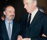 Claude Berri et Yves Montand 