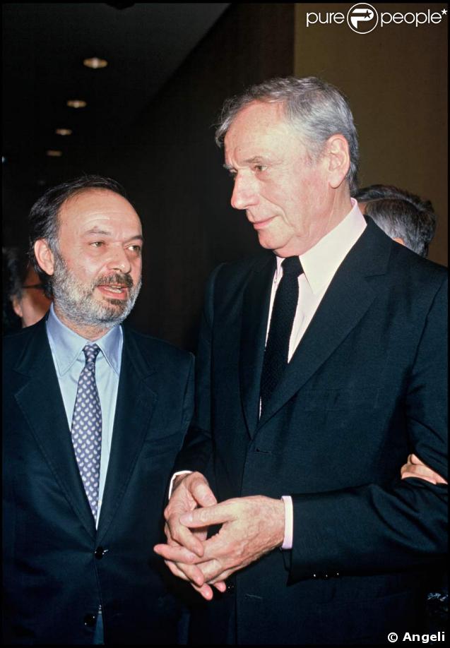 Claude Berri et Yves Montand 