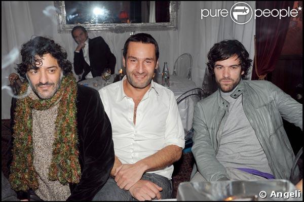 Rachid Taha, Gilles Lellouche et Romain Duris 
