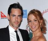 POppy Montgomery et son homme Adam Kaufman au G'Day  Australia Week 2009