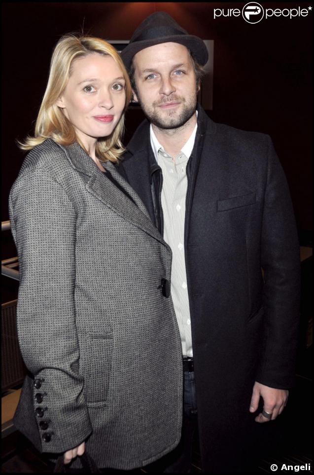 Anne Marivin et le père de son futur bébé à l'avant-première du Bal des actrices, le 19/01/09 
