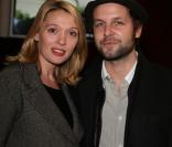 Anne Marivin et son compagnon à l'avant-première du Bal des actrices, le 19/01/09