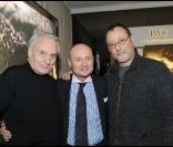 Nouvelle collection Aquatimer IWC présentée à Genève le 20 janvier 2009 : Didier Flamand, Georges Kern, Jean Reno 