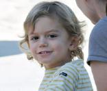Kingston au parc, sans Maman Gwen, mais avec la nounou