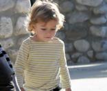 Kingston au parc, sans Maman Gwen , mais avec la nounou