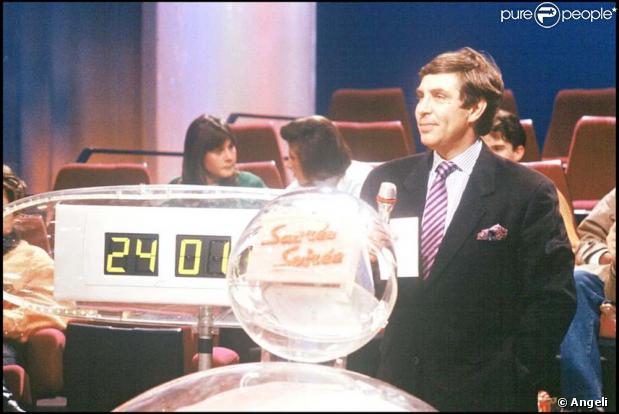 Jean-Pierre Foucault dans  Sacrée Soirée  en 1988