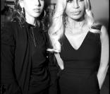 Donatella et Allegra Versace