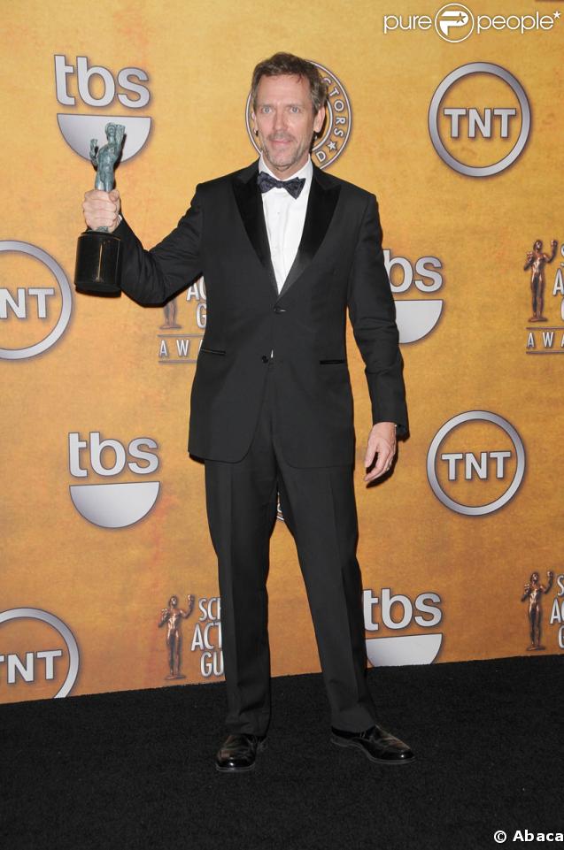 Hugh Laurie au 15ème SAG awards : meilleur acteur d'une série dramatique pour 
