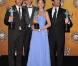 Irrfan Khan, Dev Patel, Freida Pinto, Anil Kapoor au 15ème SAG awards : meilleur casting pour "Slumdog Millionnaire"