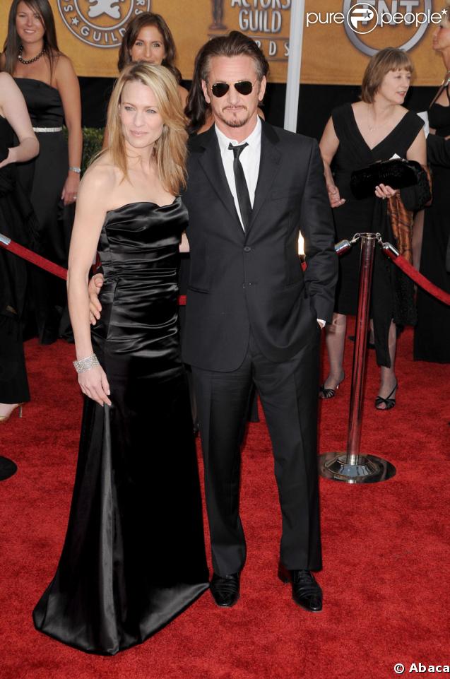 Sean Penn et Robin Wright au 15ème SAG 2009
