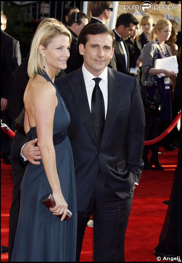 Steve Carell et sa femme aux SAG awards 2009