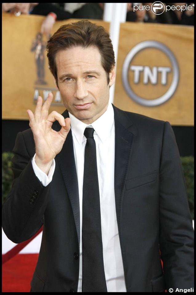 David Duchovny aux SAG awards 2009