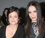 Charlotte Valandrey et Melissa Mars au défilé Stéphane Rolland, au Palais de Tokyo 