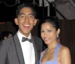 Dev Patel et Freida Pinto 
