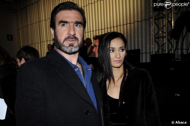 Rachida Brakni et Eric Cantona, parfaits au défilé Giorgio Armani hier soir