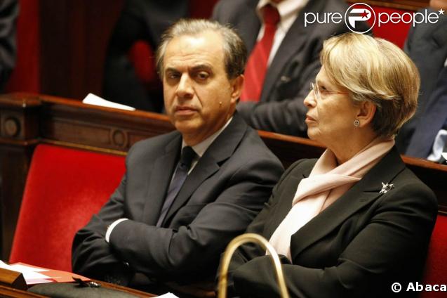 Roger Karoutchi, ici au côté de MAM, s'est largement exprimé sur son coming out