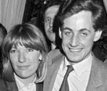Nicolas Sarkozy et sa première épouse Marie-Dominique Culioli, la mère de Jean et Pierre. 