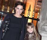 Inès de la Fressange et sa petite Violette, le 28/01/09 : la perfection de mère en fille. 