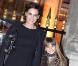 Inès de la Fressange et sa petite Violette, le 28/01/09 : la perfection de mère en fille.