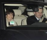 Guillaume Sarkozy et sa femme à l\'anniversaire de Nicolas Sarkozy