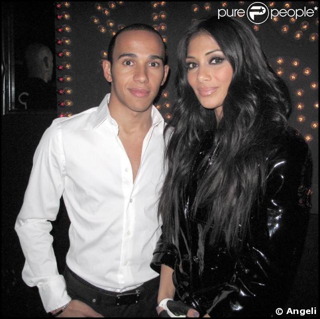Lewis Hamilton et Nicole Sherzinger