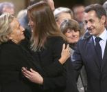 Carla Bruni-Sarkozy fait le lien entre la génération Chirac et Sarkozy lors des funérailles de Soeur Emmanuelle le 22 octobre, l'atout tendresse ? 