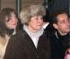 Nicolas Sarkozy et Carla Bruni avec sa mére leur première apparition publique,leur amour officialisé à Disneyland Paris le  Samedi 15 décembre 2007