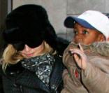 Madonna et David Banda à New York. 31/01/09
