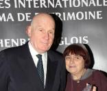 Michel Bouquet et Agnès Varda lors des 4e rencontres internationales du cinéma de patrimoine de Vincennes 2008 