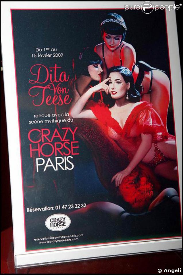 L'affiche du spectacle de Dita