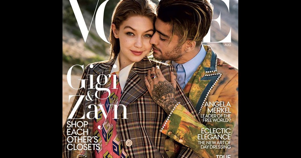 Gigi Hadid et Zayn Malik : Le couple pose en couverture de Vogue - Pure People