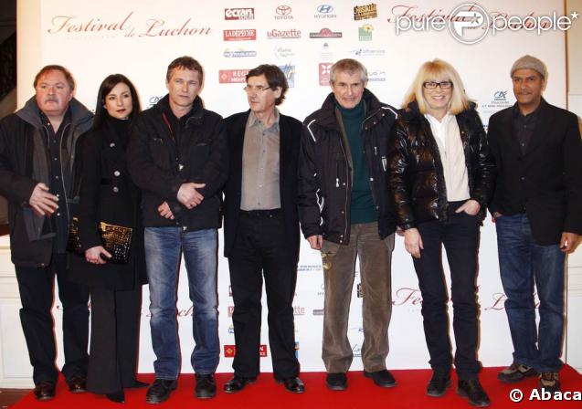 Les membres du jury au Festival de Luchon. 04/02/09
