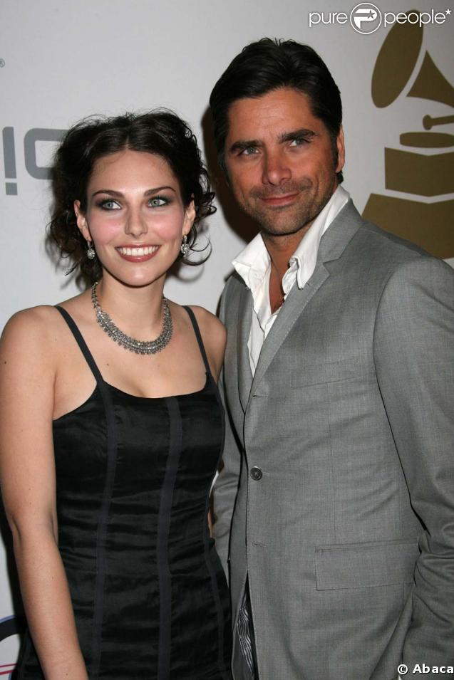 John Stamos et sa petite amie le 7 février 2009, à la soirée organisée par Clive Davis, en amont des Grammy Awards.