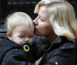 Gretchen Mol et son fils Ptolemy