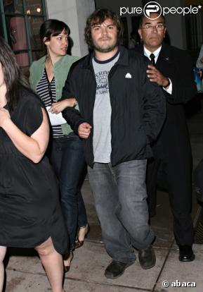 Jack Black et sa femme Tanya Haden