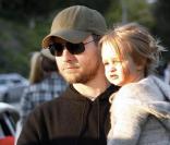 Tobey Maguire, sa femme Jennifer Meyer et leur fille Ruby