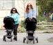 Marcia Cross n'était pas toute seule pour emmener ses fillettes au parc