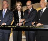 Inauguration de la boutique Armani avec Michael Bloomberg et Giorgio Armani 