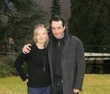 Bruno Todeschini et sa compagne Sophie Broustal.