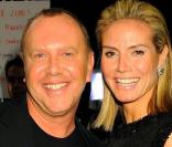 Heidi Klum au côté de Michael Kors