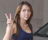 Miley Cyrus sort d'une séance de Pilates