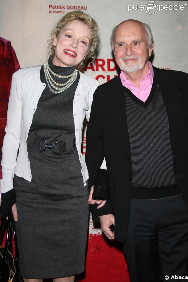 Le célèbre producteur Jean-Louis Livi et sa femme 