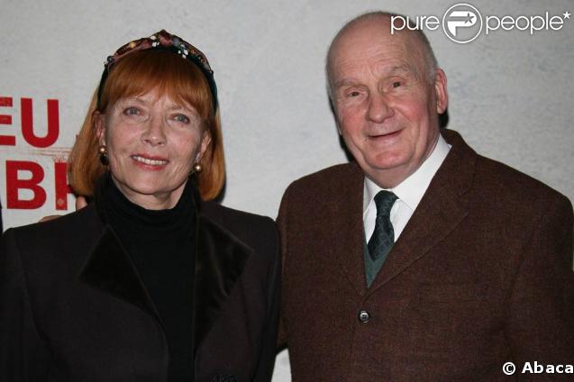 Stéphane Audran et Michel Bouquet 