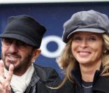 Ringo Starr et Barbara Bach font du shopping à Londres