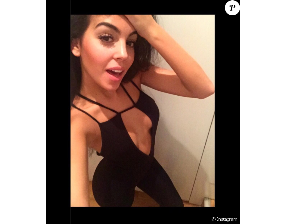 Georgina Rodriguez, compagne de Cristiano Ronaldo. Selfie Instagram 2016.