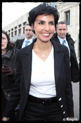 Rachida Dati est à Lille. 26/02/09
